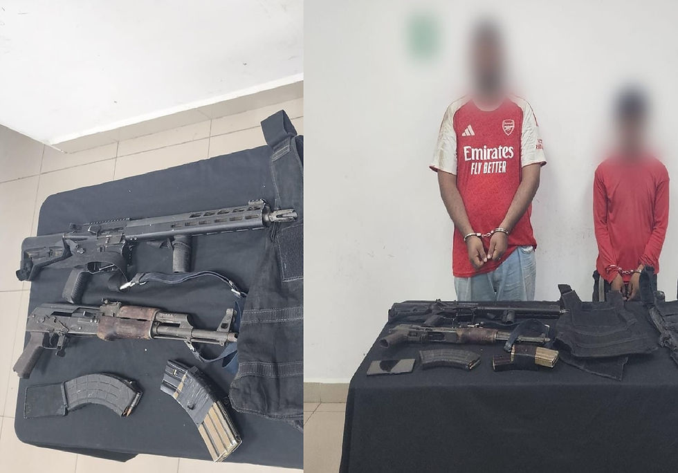 La Ms-13 adquiere armas de uso prohibido como AK-47 Y M4 sin que se conozca su procedencia