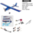 Miniatura: DW Voyager "Vogee" Trainer (Balsa ARF 1,10m) + Electric Pack