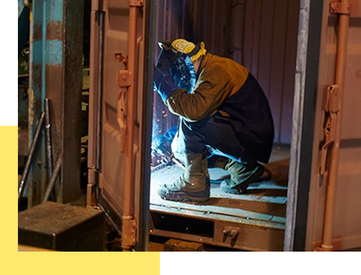 Welding at Hercules