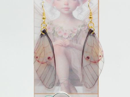 Enchanting Handmade Fairy Wing Earrings Collection
