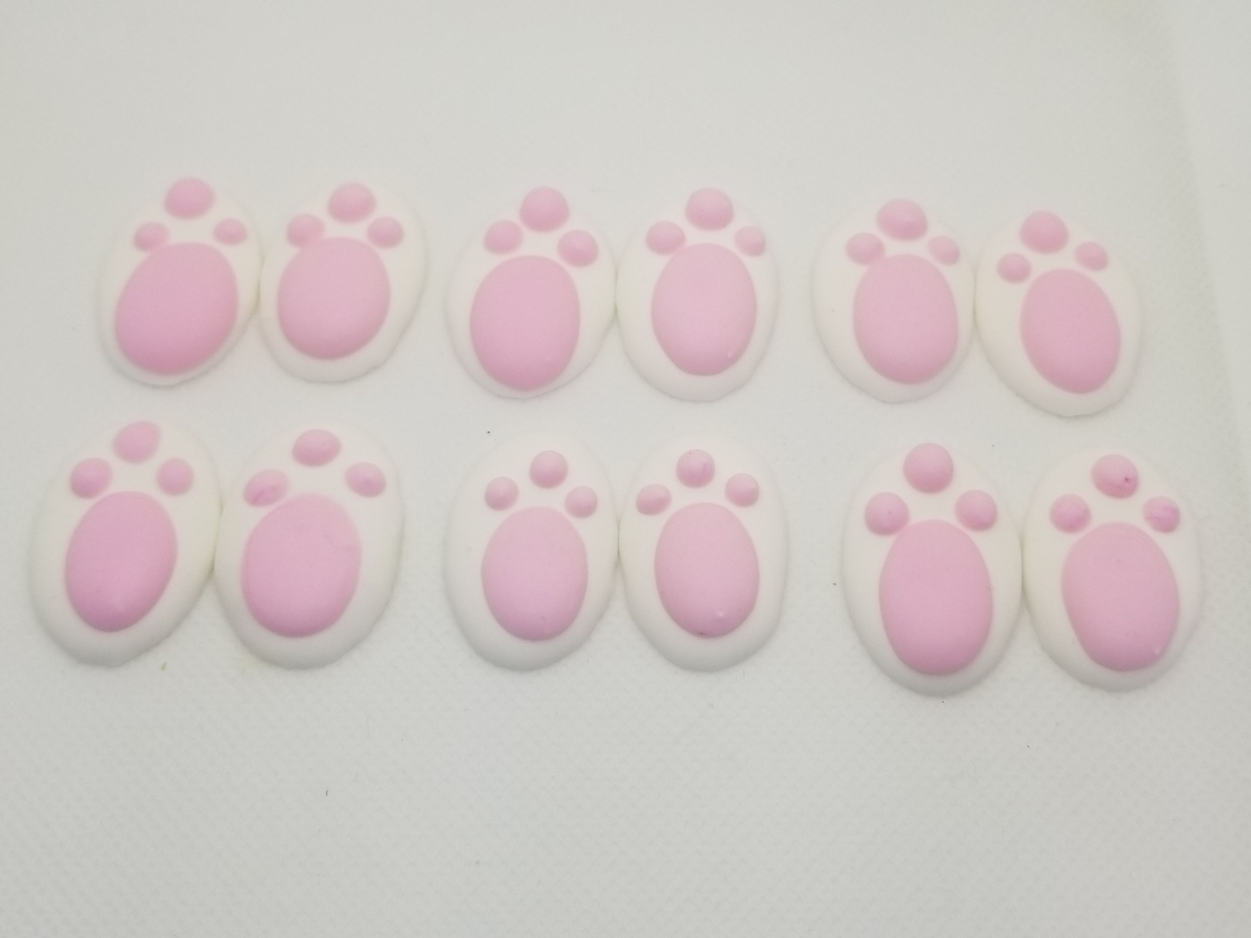 Royal Icing Bunny Feet 