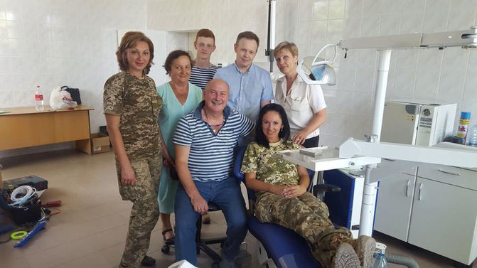 Відкриття стоматологічного кабінету на базі військової частини в місті Очаків.