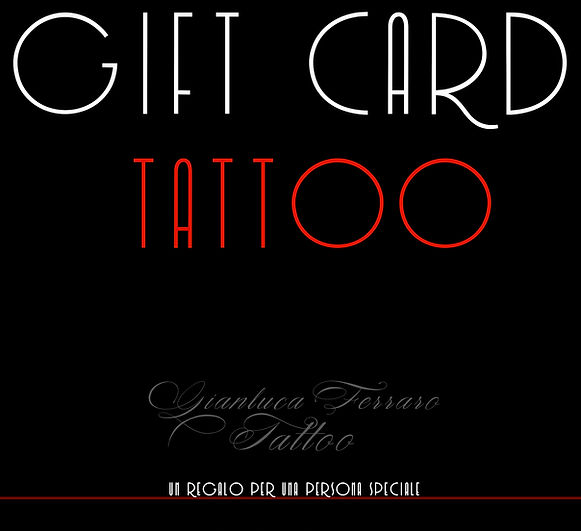 gift card gianluca ferraro tattoo