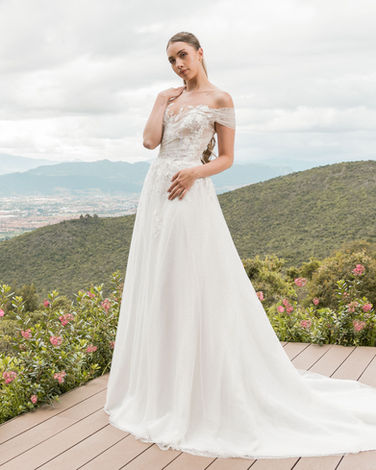 Vestido de novia Corte A