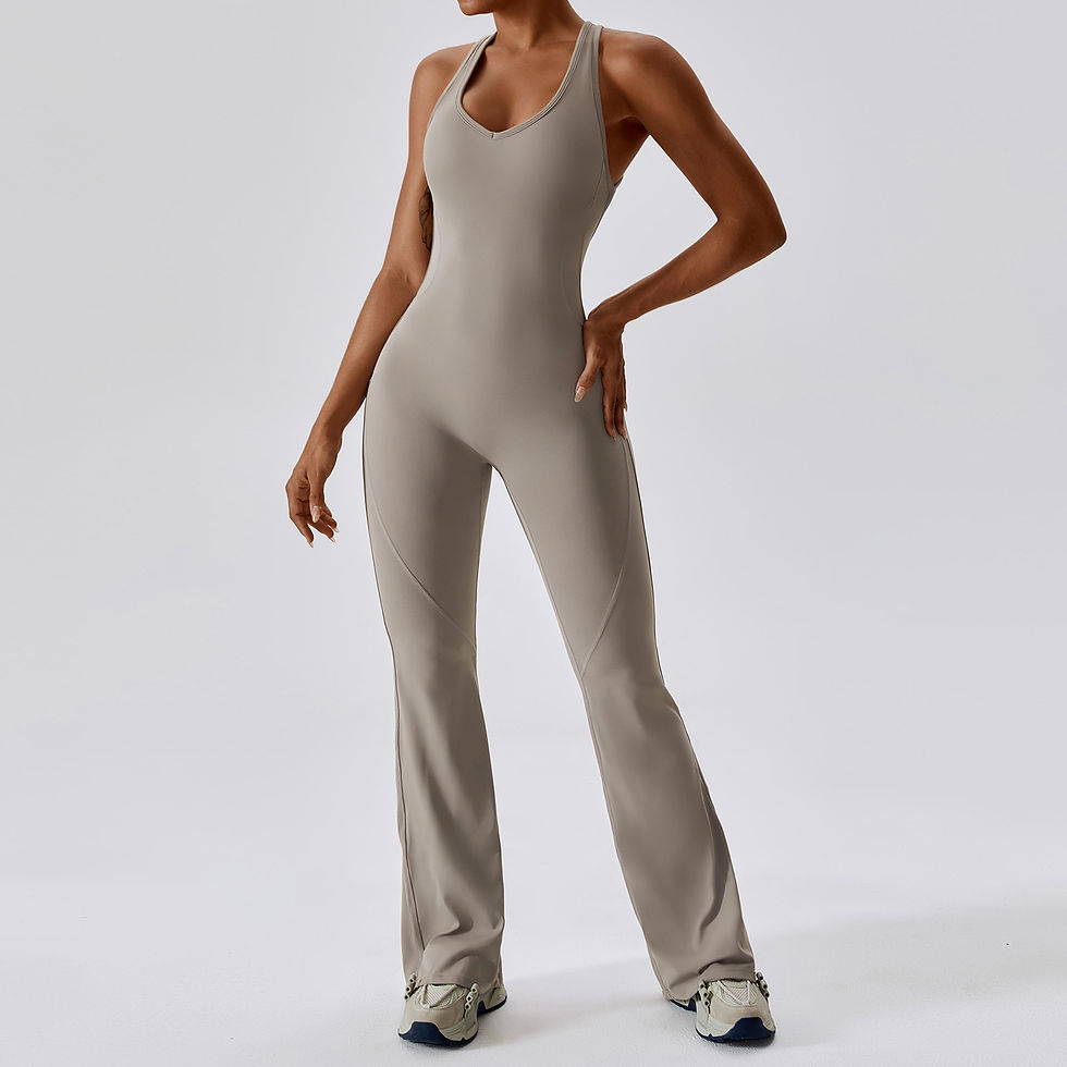 Thumbnail: Women Training Yoga Suit Sportswear Gym Set Women Sports Jumpsuit Fitness 
