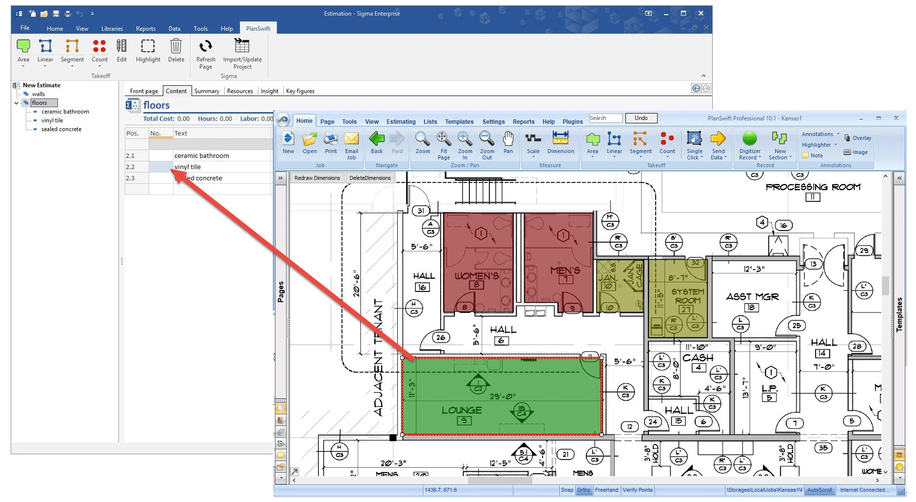 Sigma - PlanSwift Integration | Estimating America