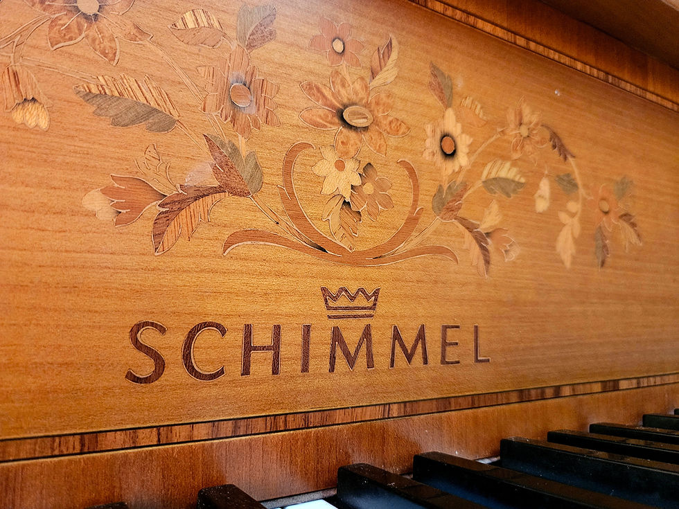 Thumbnail: Schimmel 112-L Upright 44" – Germany 1986 – Satin Maple
