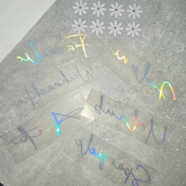 Thumbnail: Schriftzug Aufkleber Personalisiert