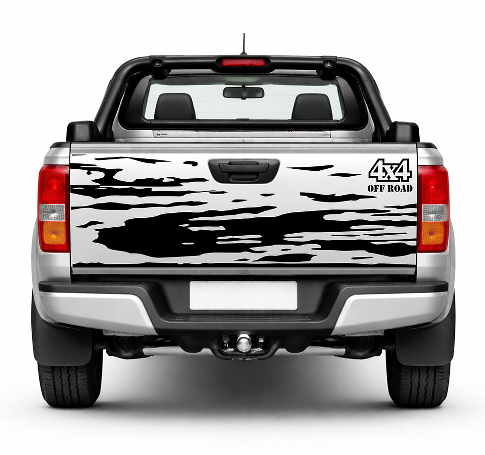 Pickup Heckklappe Aufkleber