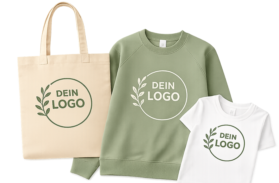 Personalisierte Logo Bügelbild