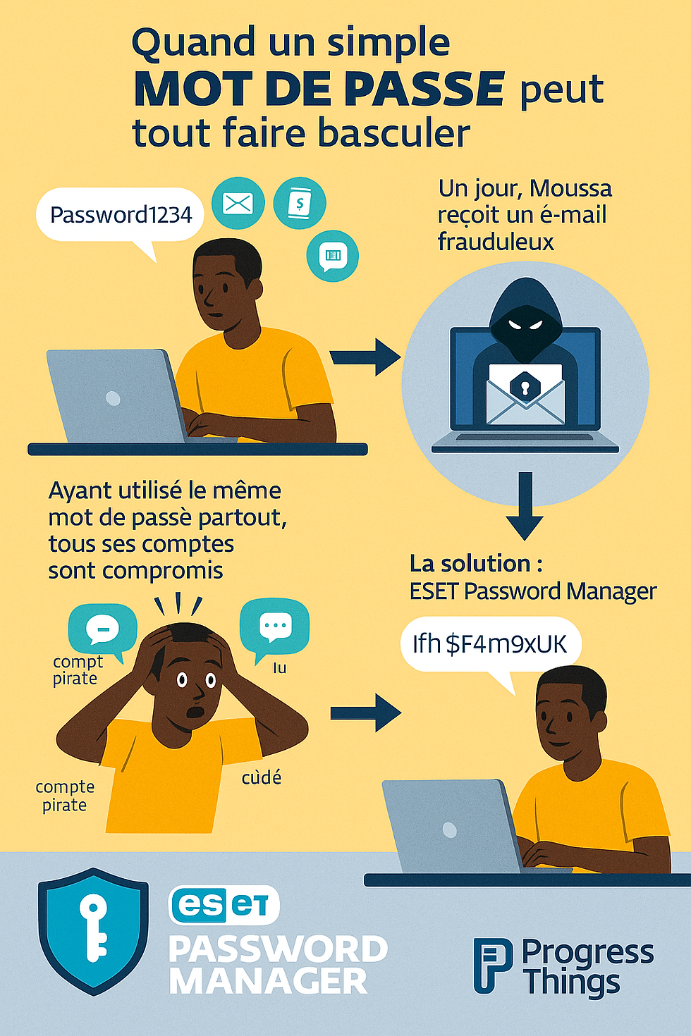 🔑 Quand un simple mot de passe peut tout faire basculer