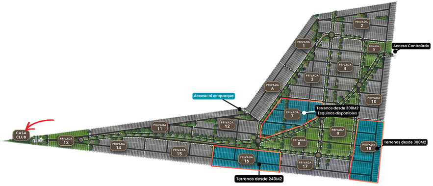 Masterplan Santa Clara Ecovillage