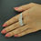 Thumbnail: White & Fancy Colour Natural Pink Diamond Statement Ring by Designer Yessayan