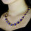 Thumbnail: Retro Amethyst Rivière Necklace in 18 Karat Gold, Single-Row Classic Design