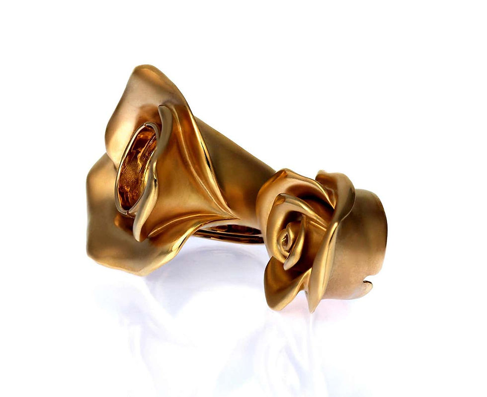 Thumbnail: Zegg & Cerlati 'Monaco' Rose Ring with Perfume Container in 18 Carat Rose Gold