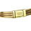 Thumbnail: Marco Bicego Marrakech Three Strand Diamond Necklace in 18 K Yellow Gold