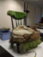 Edwardian nursing chair needing to be saved!
