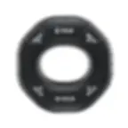 Thumbnail: Silicone Adjustable 20-90lb Hand Grip Arm Strength Exercise Gripping Ring