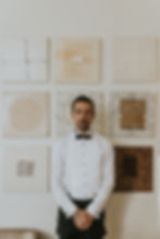 groom preparation photos