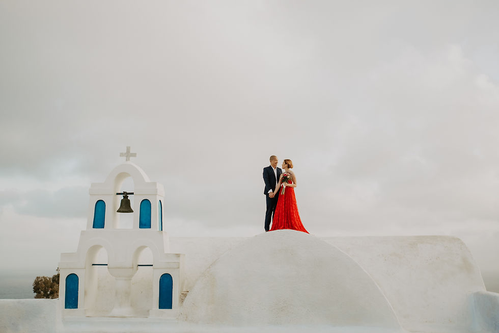 greek islands pre wedding photos