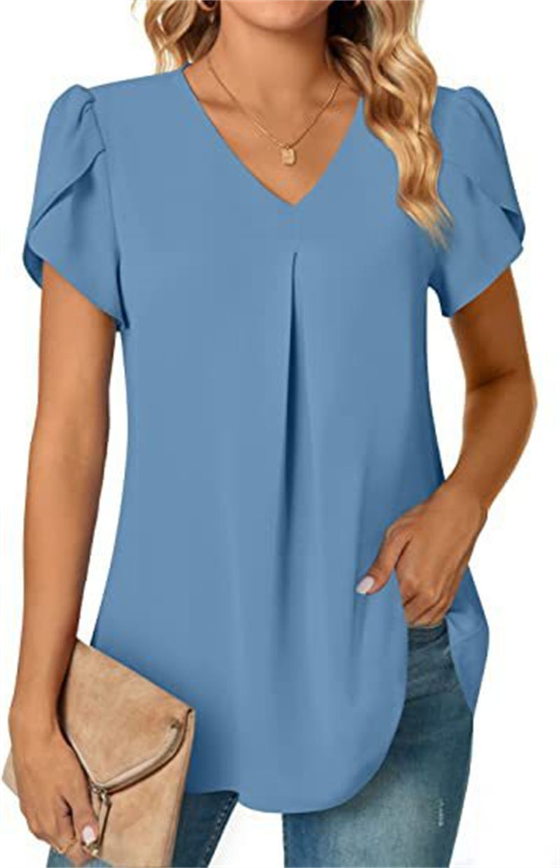 Thumbnail: Women’s V-neck top with detailing