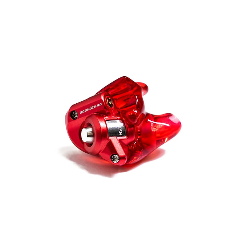 【外箱なし】acoustune HS1300SS RED【本体・ケースのみ】 外箱なし】acoustune HS1300SS RED【本体・ケースのみ】