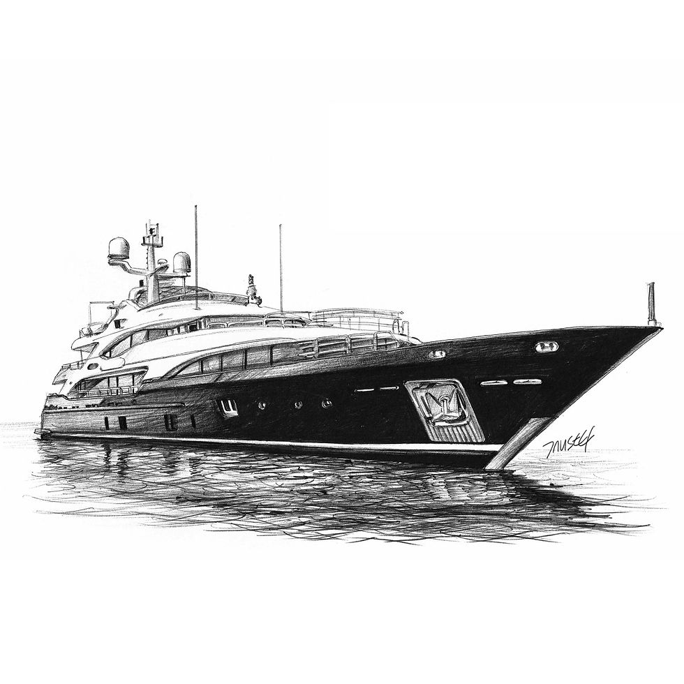 Yacht Illustration