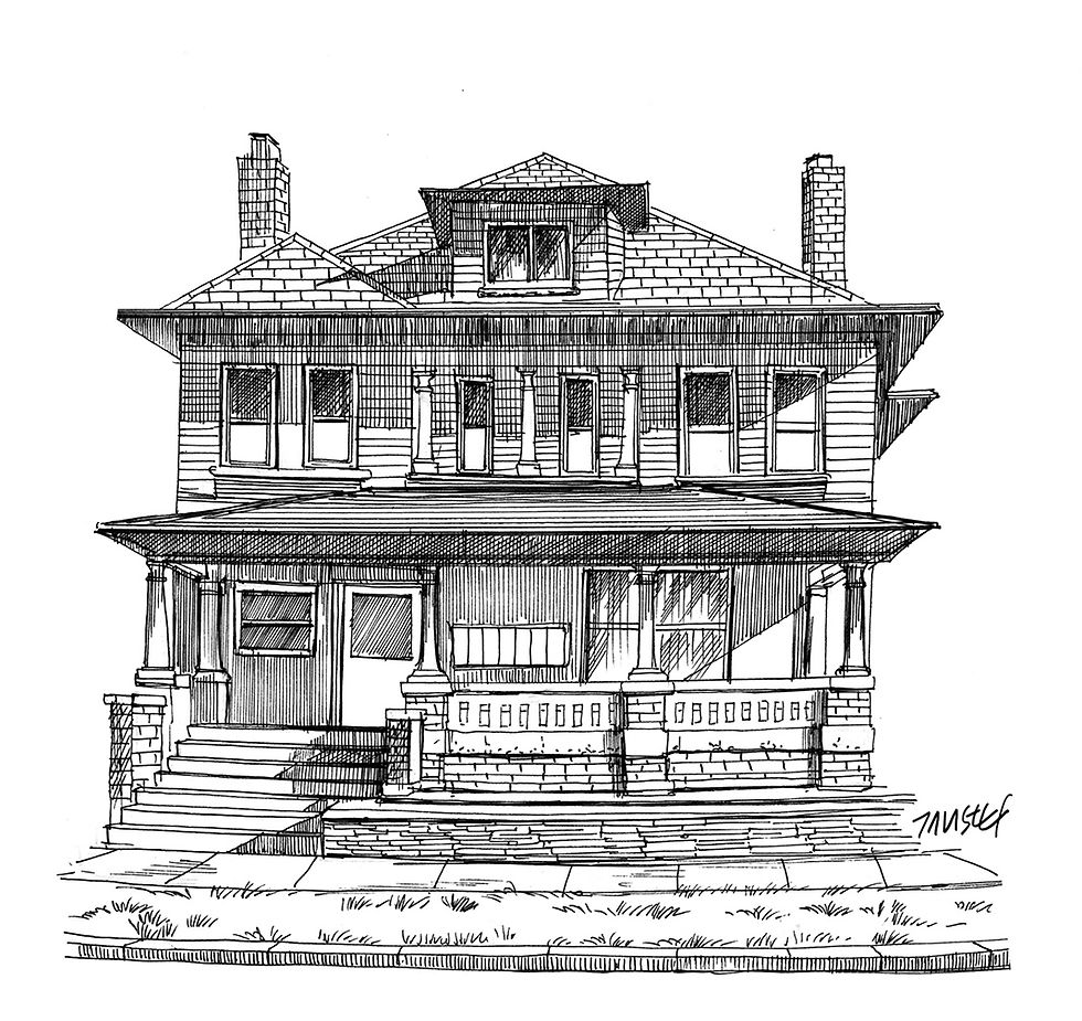 House portrait