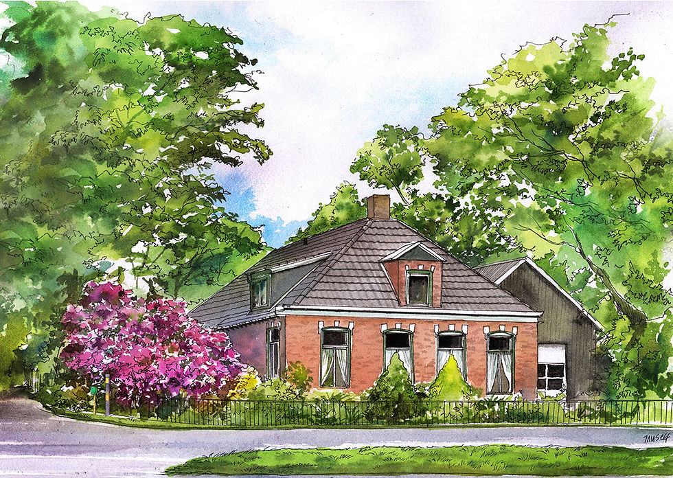 House portrait