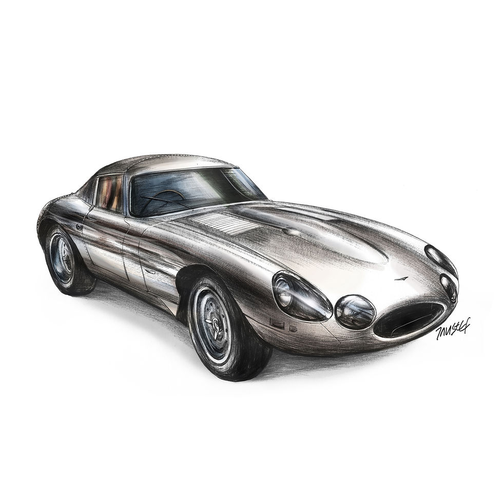 Jaguar E Type Racer