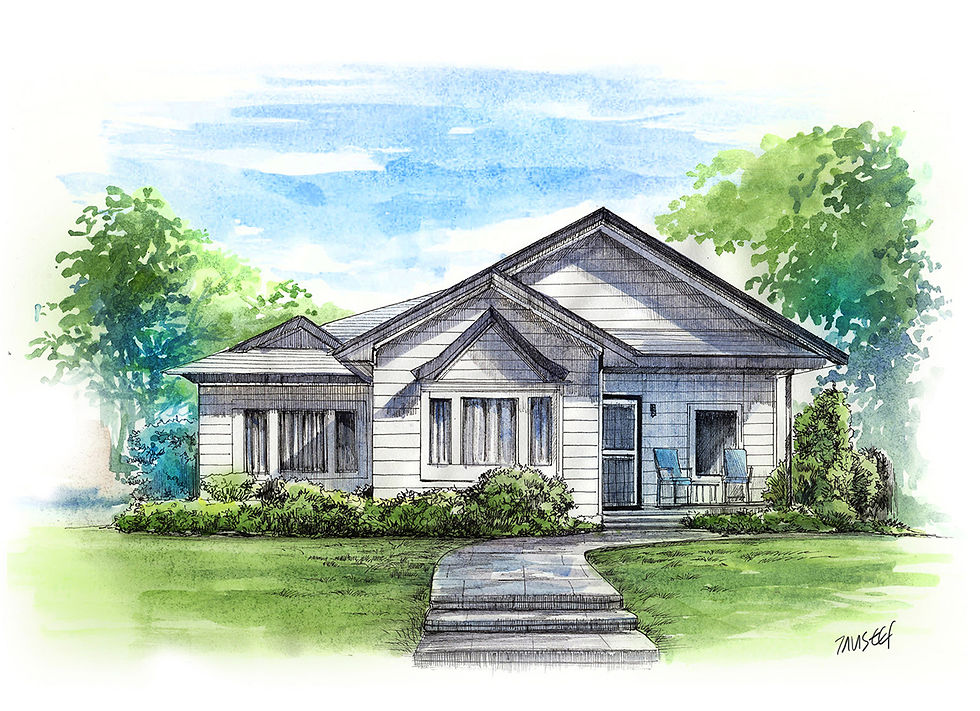House portrait