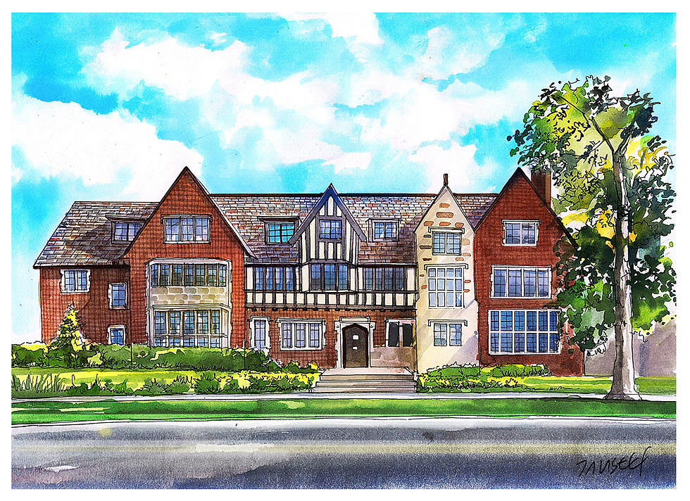 House portrait