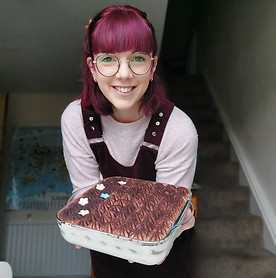 Myself with Tiramisu