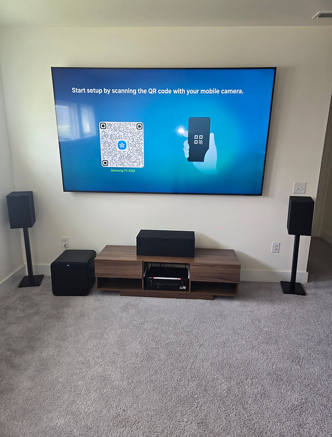 audio visual installation garner