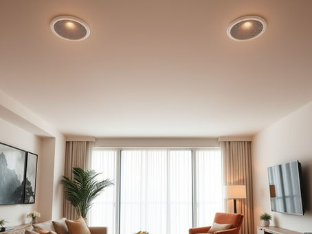 integrated audio speakers in ceiling