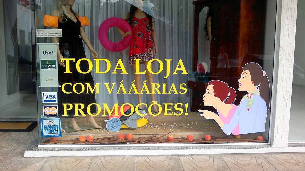 Adesivo de Vitrine 2