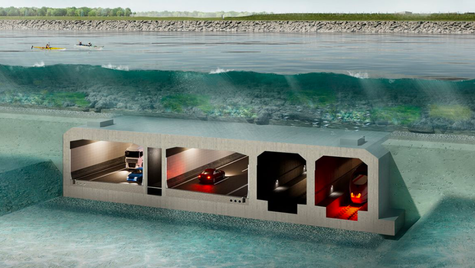 Así es el túnel submarino más grande del mundo que conectará Alemania y Dinamarca en solo 10 minutos