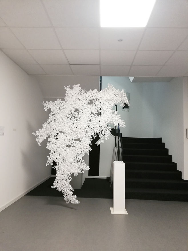Oksana Bergen PaperArt Installation Kunstverein Lippstadt e.V.