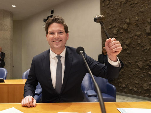 Thom van Campen voorzitter van de Tweede Kamer