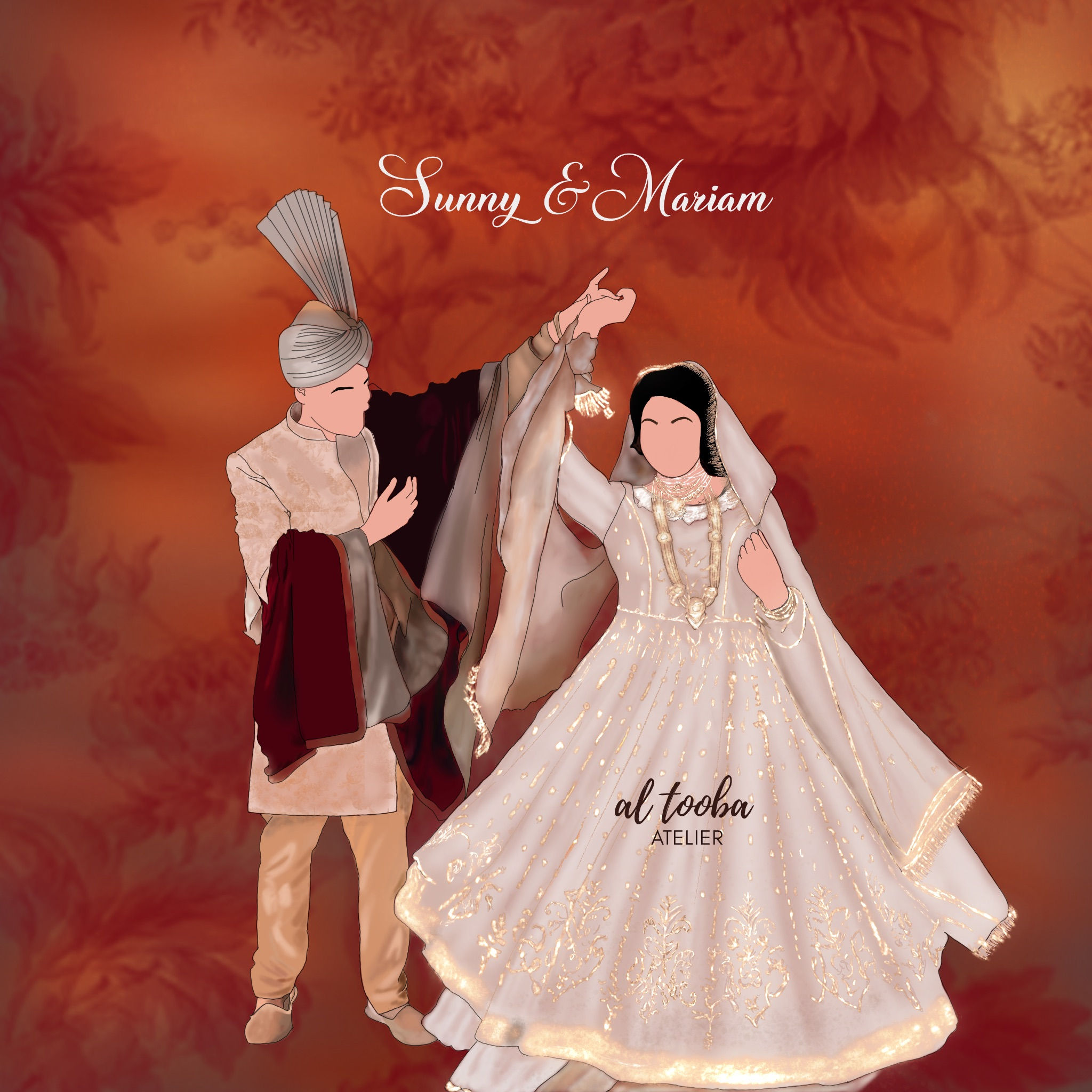 Custom Wedding Artwork - Illustrations