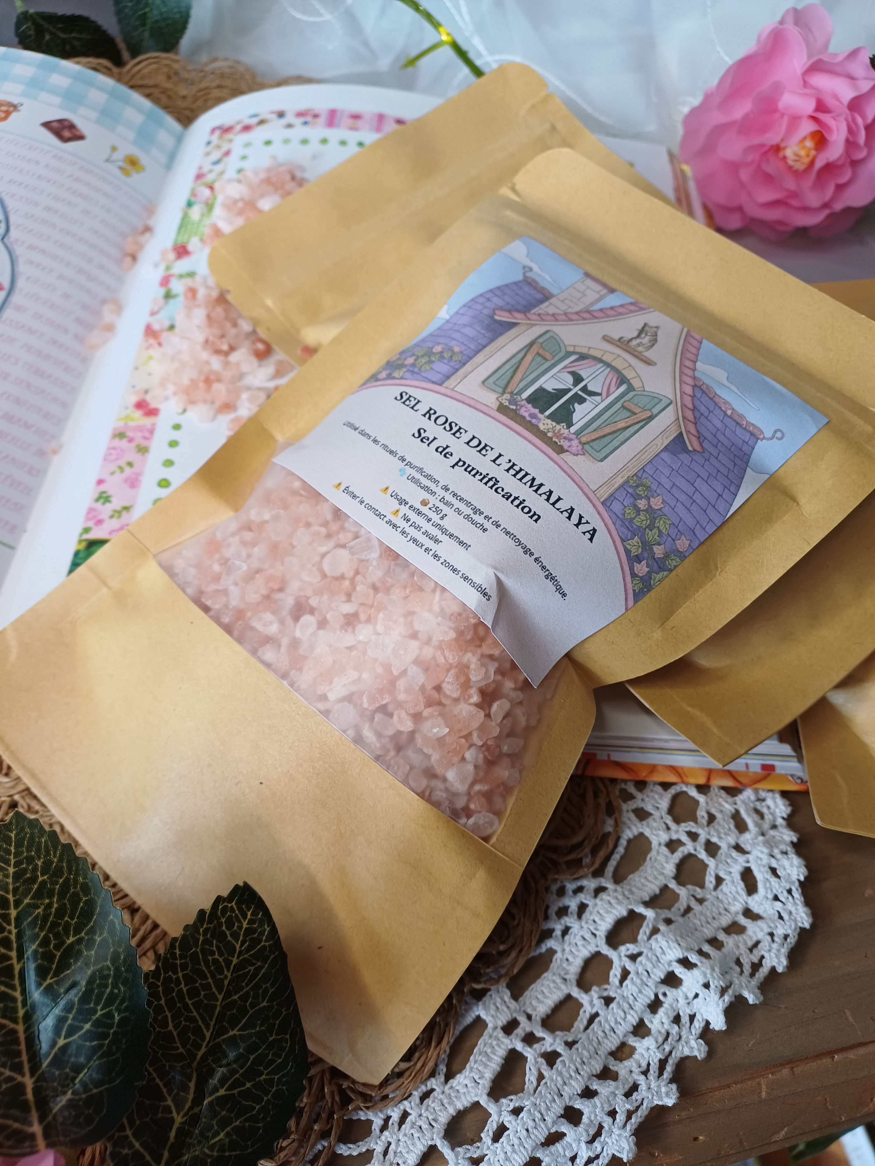 Sel Rose de l’Himalaya - Sel de purification – 250 g