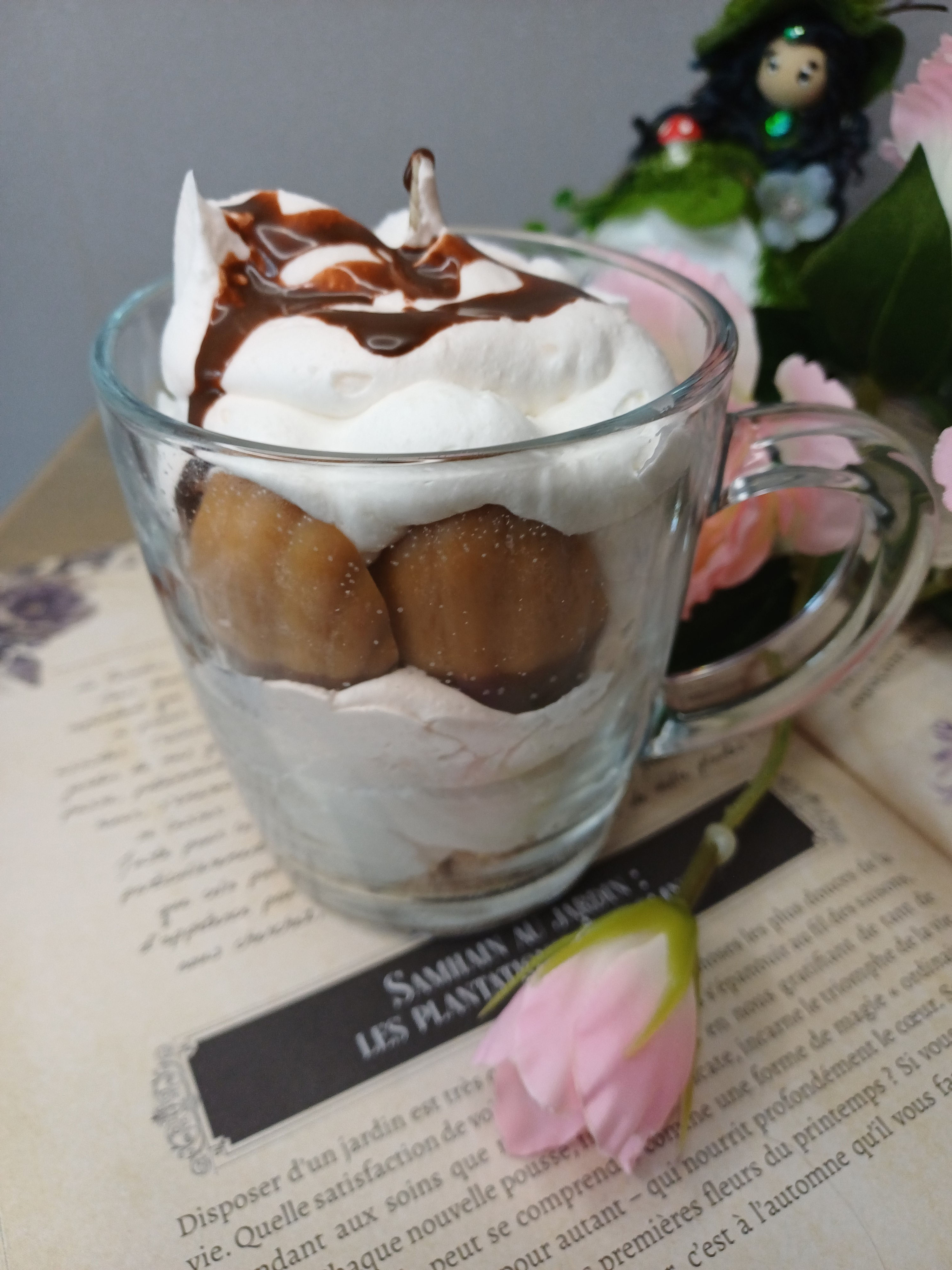 🧁 Bougie Grande Tasse Madeleine