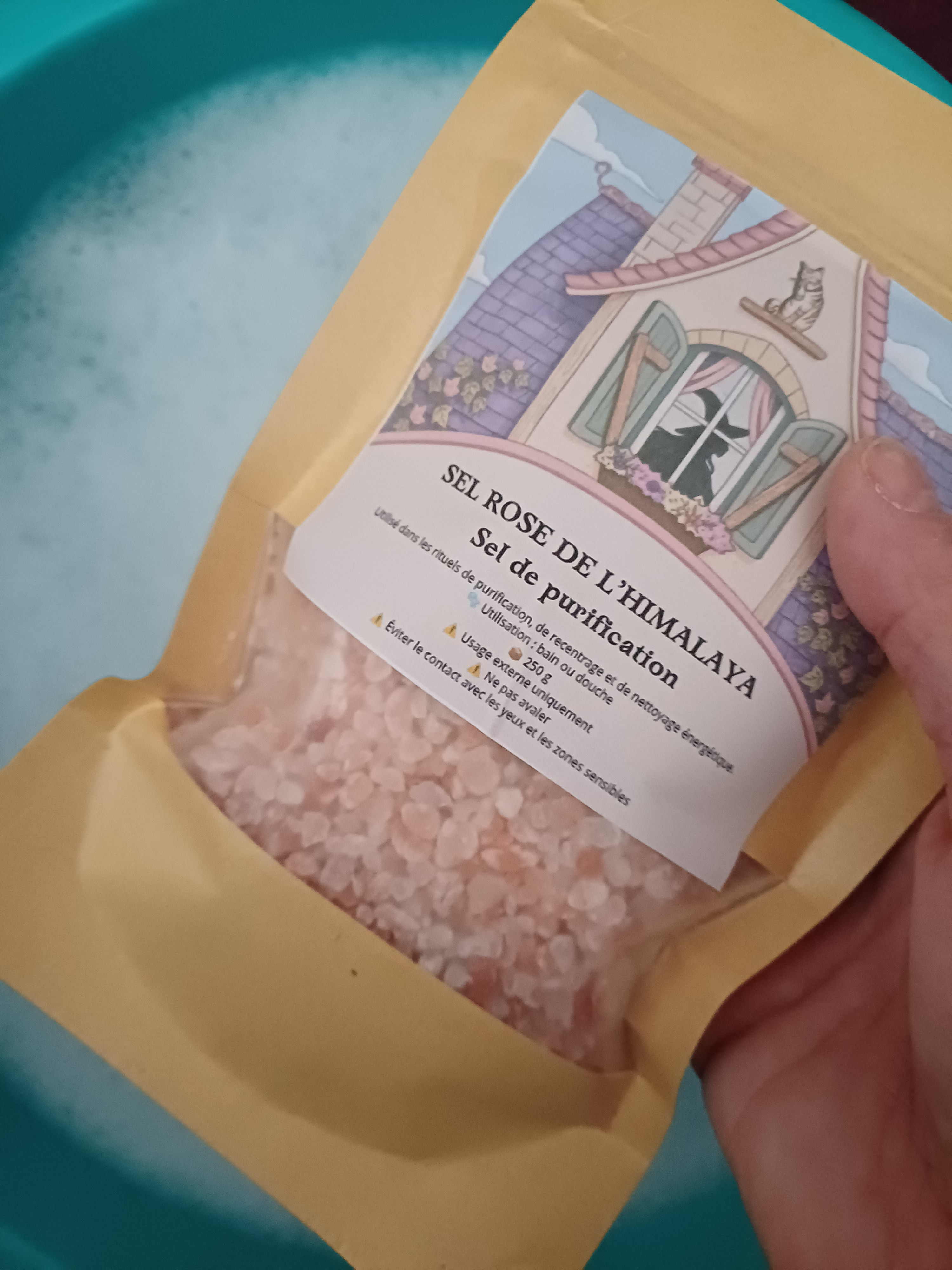 Sel Rose de l’Himalaya - Sel de purification – 250 g