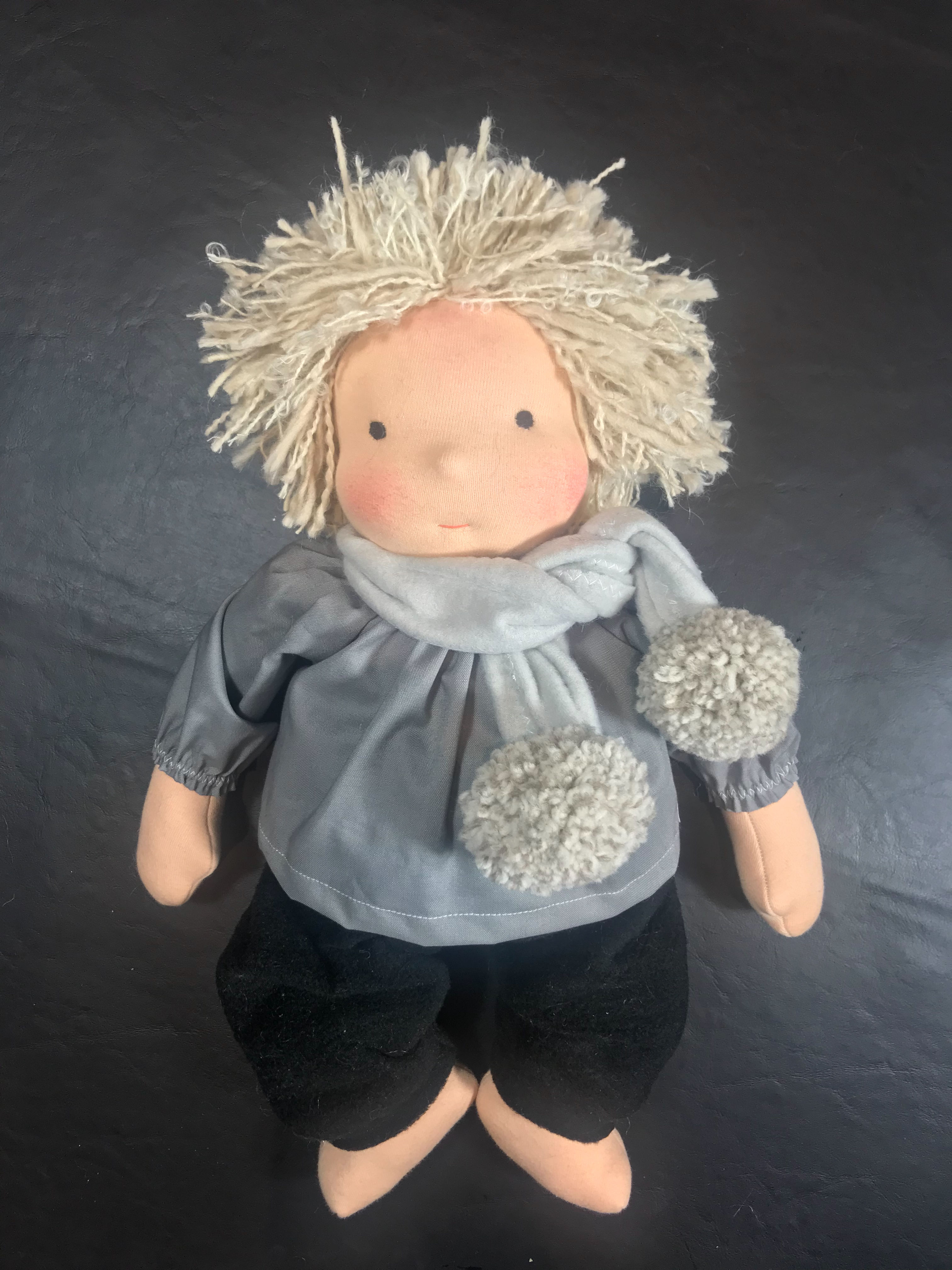 handmade european waldorf baby doll