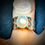 Thumbnail: Mermaid ring set with a freshwater pearl. Size N