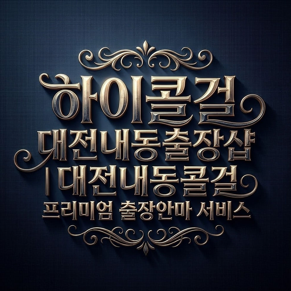 대전내동출장샵