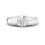 Thumbnail: Modern Style Flush Set Memorial Diamond Ring