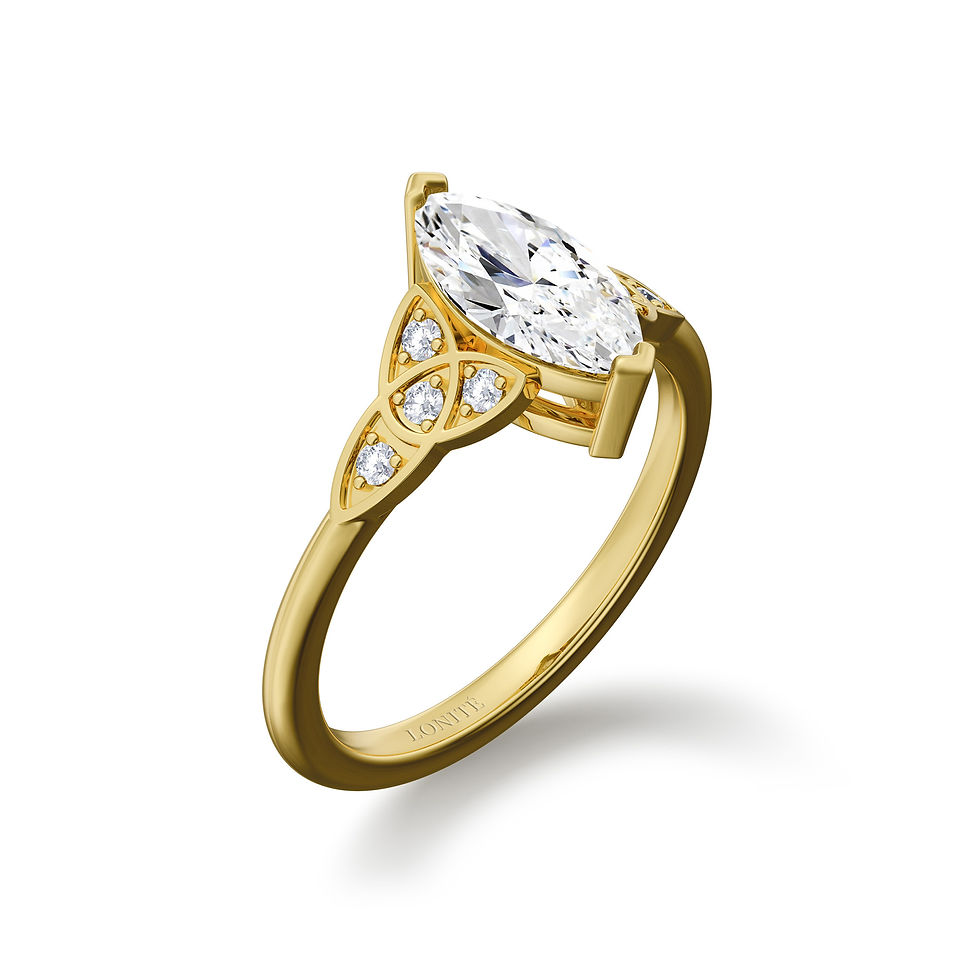 Celtic Knot Diamond Ring