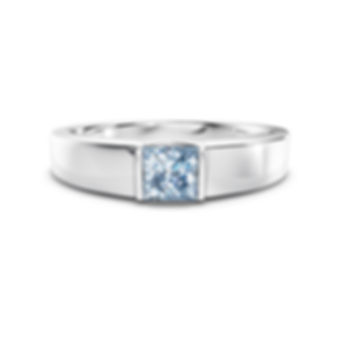 Men’s Architectural Band Memorial Diamond Ring
