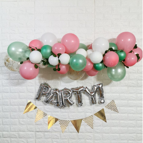 Pepperoon Hong Kong Birthday Party Balloon Hoops & Garland